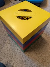 Usado, BOX-4-BLOX LEGO Classificador de Armazenamento 10" Cubo 4 Níveis 10x10 4 Bandejas de Classificação Completas comprar usado  Enviando para Brazil