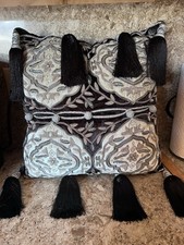 Black velvet pillow for sale  Providence