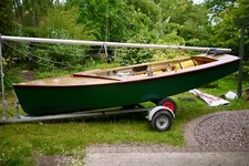 Wooden hull gp14 for sale  READING