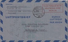 Luftpostbrief taxe percue gebraucht kaufen  Köngen