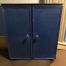 Vintage puppenschrank holz gebraucht kaufen  Hamburg
