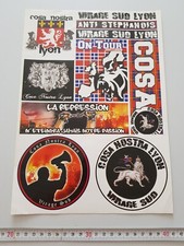 Stickers lyon ultra d'occasion  Rochechouart