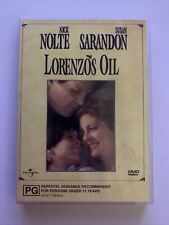 Lorenzo's Oil (DVD, 1992) Nick Nolte, Susan Sarandon, Peter Ustinov. Região 4&2 comprar usado  Enviando para Brazil
