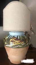 Lampada ricavata vaso usato  Italia