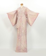 Kimono / Kimono Komon rosa macio com pétalas de ameixa e cereja / 2505082 comprar usado  Enviando para Brazil