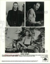 1993 Press Photo Jean-Claude Van Damme, ator principal do filme, "Hard Target" comprar usado  Enviando para Brazil