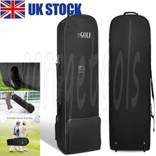 Black padded golf for sale  LEICESTER