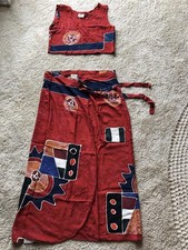 Hippie goa wickelrock gebraucht kaufen  Karbach