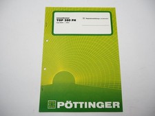 Pöttinger TOP 380 FH SK 296 Schwadkreisel Reparaturanleitung Werkstatthandbuch comprar usado  Enviando para Brazil