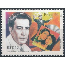 Birth Centenary Vicente Celestino - Brazil 1994 - MNH - SG 2672, usado comprar usado Birth Centenary Vicente Celestino - Brazil 1994 - MNH - SG 2672, usado comprar usado  Enviando para Brazil