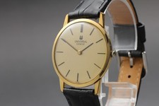 Relógio masculino ouro 16KT [Exc+5] 1973 vintage universal Geneve 542101 corda manual comprar usado  Enviando para Brazil