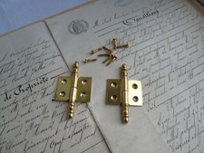 French pair brass d'occasion  Combeaufontaine