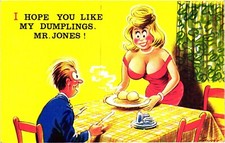 Postcard saucy seaside for sale  NEWCASTLE