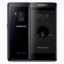 Smartphone flip desbloqueado 2-SIM original Samsung SM-G9298 tela dupla LTE 1080P comprar usado  Enviando para Brazil