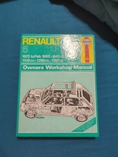 Haynes manual renault for sale  DISS