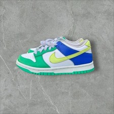 Nike Dunk Low GS Stadium Green Game Royal FN6973-100 Verde Azul Branco JUVENTUDE 4Y, usado comprar usado  Enviando para Brazil