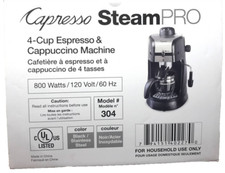 Capresso 304.01 steam for sale  Miami