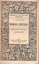 Memorie militari del usato  Italia