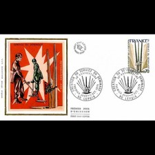 Fdc soie 30e d'occasion  Crécy-la-Chapelle