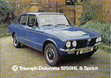 Triumph dolomite 1850hl for sale  BATLEY