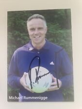 Michael rummenigge autogramm gebraucht kaufen  Möckmühl