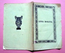Libretto opera anna usato  Italia