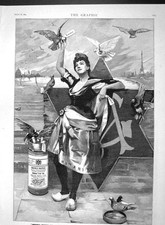 Old antique print for sale  UK