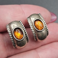 Vintage silver amber for sale  HATFIELD