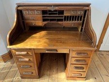 Walnut roll top for sale  ENFIELD