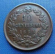 Moneta regno v.e.ii usato  Roccabianca