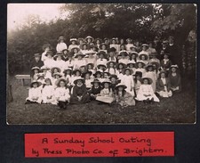 C1910 rppc sunday for sale  BISHOP'S STORTFORD