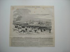 Gravure 1872. president d'occasion  Laxou