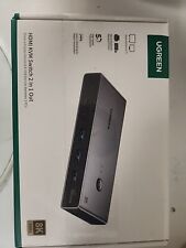 Switch UGREEN HDMI KVM 8K@60Hz USB 2.0 switcher saída 2 em 1 , usado comprar usado  Enviando para Brazil