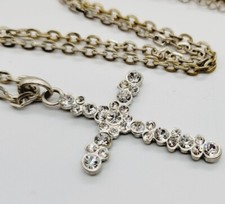 Crystal cross pendant for sale  Rogers City