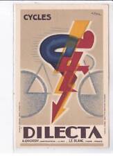 Publicite cycles dilecta d'occasion  France