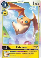 St3 patamon uncommon for sale  SHIPLEY