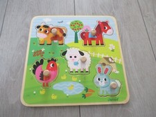 Puzzle bois animaux d'occasion  Conflans-Sainte-Honorine