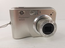 HP PhotoSmart M525 6.0MP Digital Camera - Silver Tested Works comprar usado  Enviando para Brazil