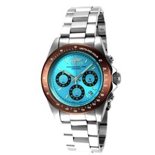 Relógio masculino Invicta Speedway cronógrafo mostrador azul aço inoxidável 15588 comprar usado  Enviando para Brazil