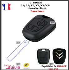 COQUE CLE PLIP CLE TELECOMMANDE COMPATIBLE CITROEN C1 C2 C3 C4 C5 C8 SANS LAME  comprar usado  Enviando para Brazil