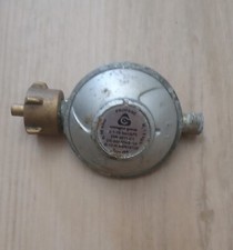 Propane Propan-Gas Regler ½“ / ¼“ 50 mbar 1,5kg/h Druckminderer Camping, usado comprar usado  Enviando para Brazil