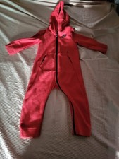 Macacão de lã Nike Baby Tech 24M 2T infravermelho zíper completo com capuz peça única, usado comprar usado  Enviando para Brazil