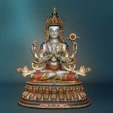 Chenrezig statue gold gebraucht kaufen  Bonn