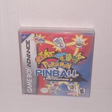 Nintendo Gameboy Advance Pokemon Pinball Ruby & Sapphire GBA completo na caixa, usado comprar usado  Enviando para Brazil
