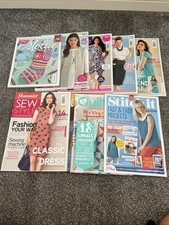 Sewing magazine bundle for sale  BARNSTAPLE