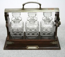 Vintage mahogany tantalus for sale  MAIDENHEAD