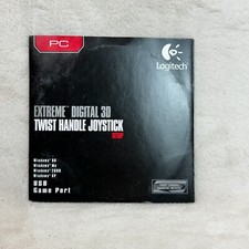 Logitech Extreme Digital 3D Twist Handle Joystick Windows PC (SOMENTE CD DE CONFIGURAÇÃO) comprar usado  Enviando para Brazil