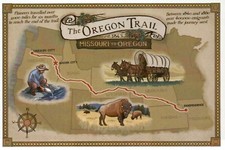 Oregon trail map for sale  Chesapeake