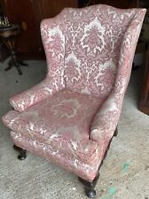 Wing back armchair for sale  SOMERTON