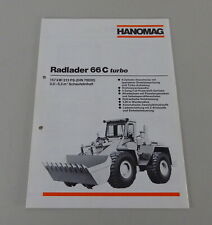 Prospekt broschüre hanomag gebraucht kaufen  Jever